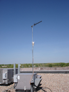 master yagi antenna on UNAVCO roof