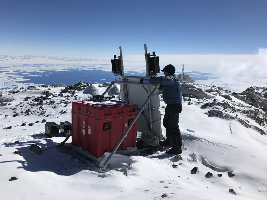 GPS station in Antarctica