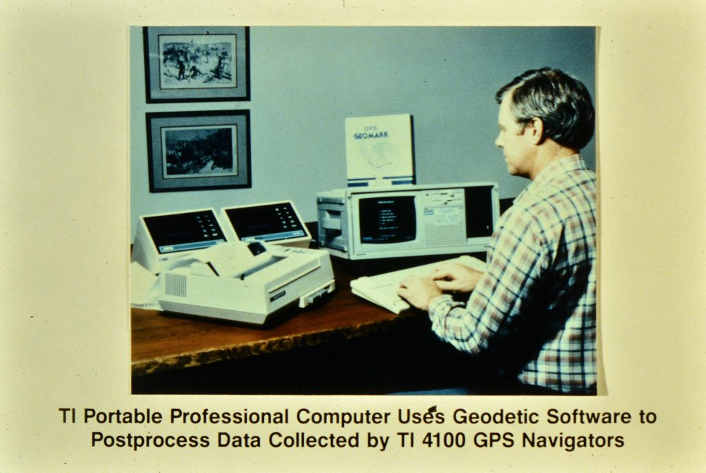 labeled photograph of person using a computer