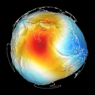 The geoid.