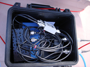 hardware inside pelican case at NCAR