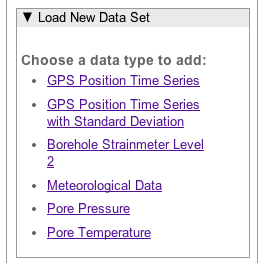 Load New Data Set