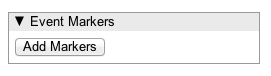 Event Markers Menu