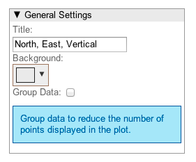 General Settings Menu