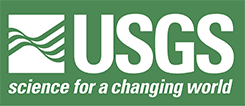 The logo for USGS