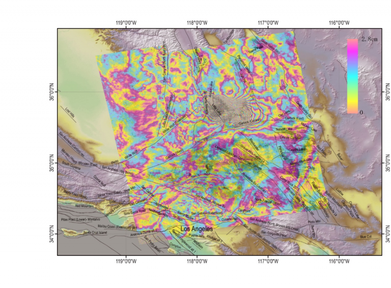 Data-wrapped InSAR image