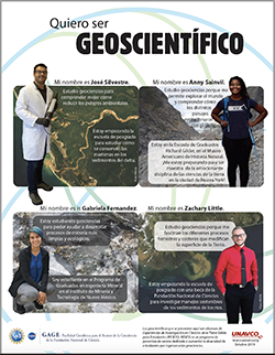 "Quiero Ser Geoscientífico" Flier
