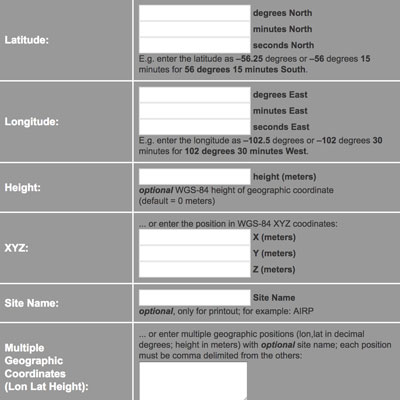 Plate Motion Interface