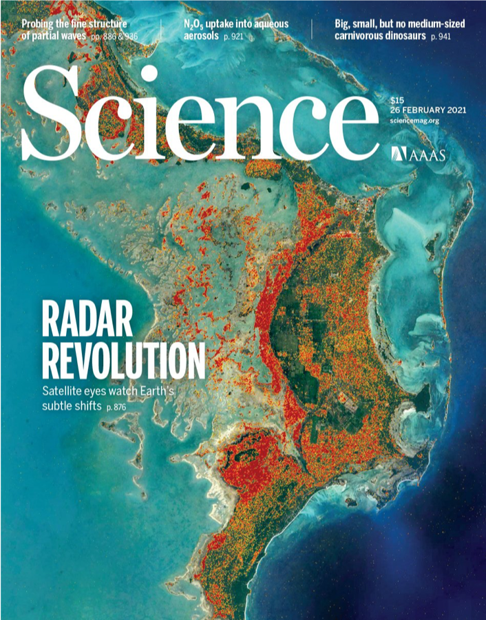 cover of Science, title reads Radar Revolution